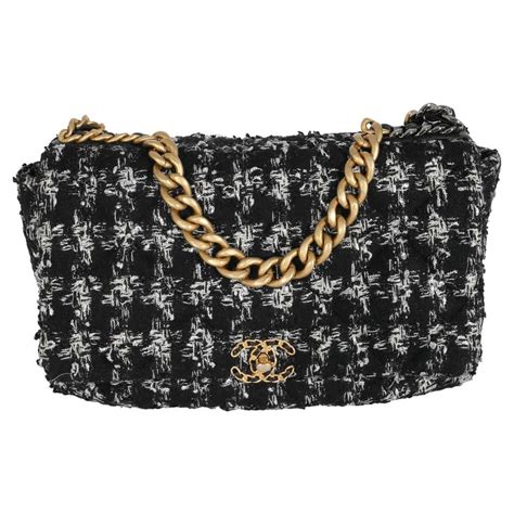 houndstooth chanel bag|Chanel medium knit bag.